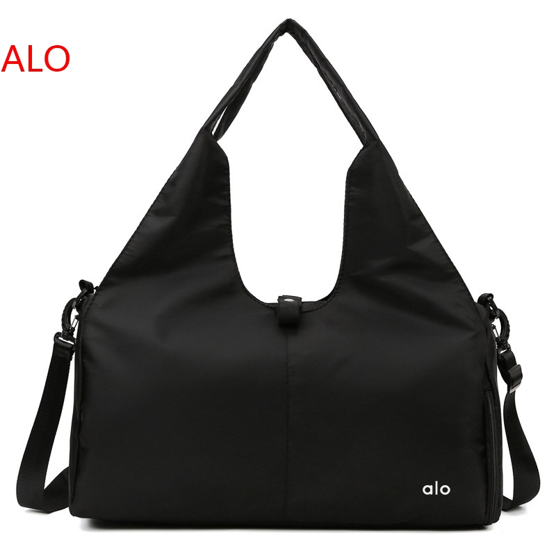 【New】 Alo Yoa Yoga Fitness Bag Travel Buggy Bag Shopping Bag Large Capacity Foldable Storage Yoga Ma