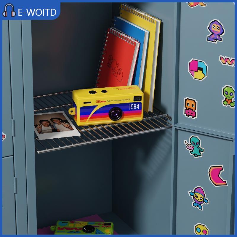【E-WOITD】 กล้องดิจิตอลขนาด0.96นิ้วพวงกุญแจกล้องบันทึกเมมโมรี่การ์ดย้อนยุค1080P กล้องถ่ายวิดีโอขนาดเล็กมากพร้อมแฟลช ราคา 127 บาท*ส่งฟรี