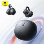 BASEUS Tai nghe không dây Open Air Bass BC1 PM153 Loại kẹp 4 Mic Al Clear Calls Bluetooth 6.0 Hỗ trợ USB-C 7.5 giờ nghe