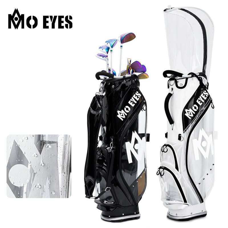 PGM MO EYES Golf Bag Men's and Women's Personalized Transparent Bag Waterproof TPU Material Travel Club Bag M22QB04 ราคา 9,854 บาท*ส่งฟรี