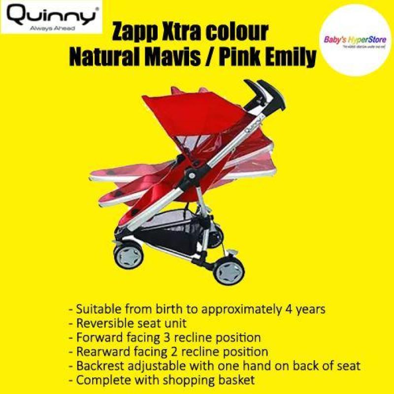 Quinny Zapp Xtra colour Natural Mavis / Pink blush Singapore