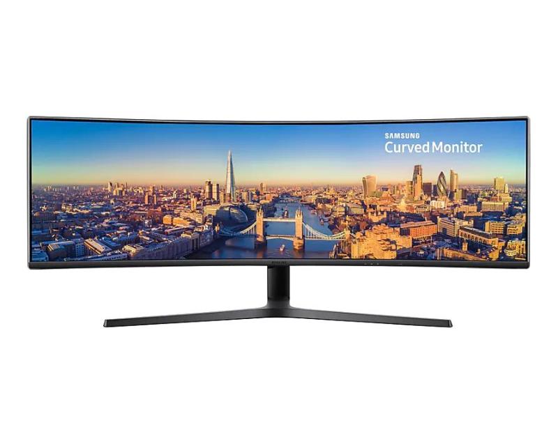 SAMSUNG 49-inch Curved Monitor with Super Ultra-wide screen ...