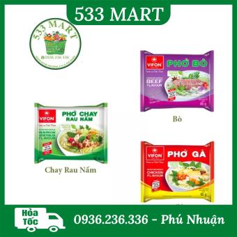 Phở bò/Gà Vifon gói 65g..