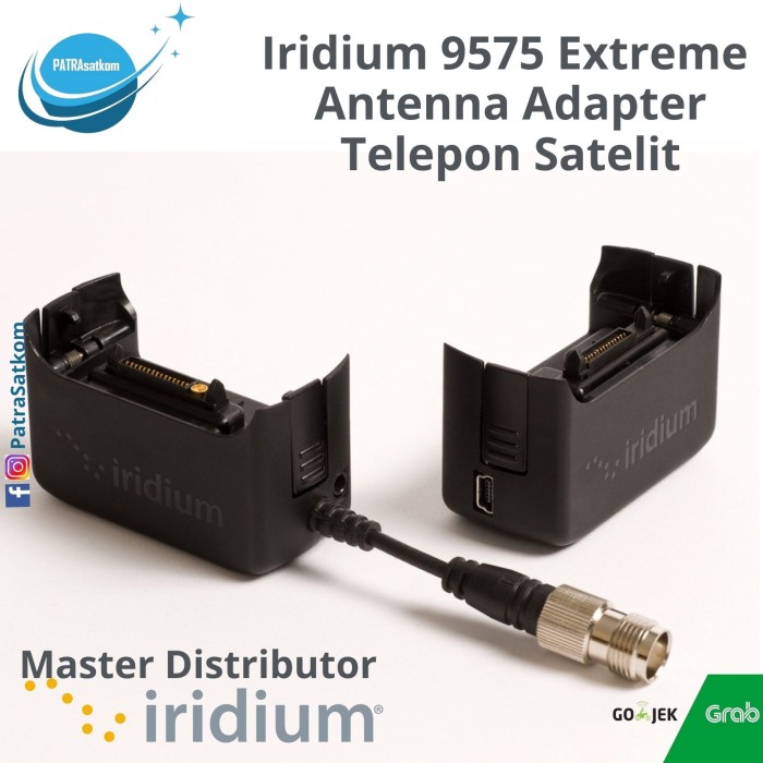 IRIDIUM 9575 EXTREME ANTENNA ADAPTER CHARGER TELEPON SATELIT Harga  6,161,000 Ringgit*Penghantaran Percuma