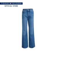 Tommy Hilfiger กางเกง ผู้หญิง รุ่น XW0XW07943 1A8 - สียีนส์ ทรง Relaxed