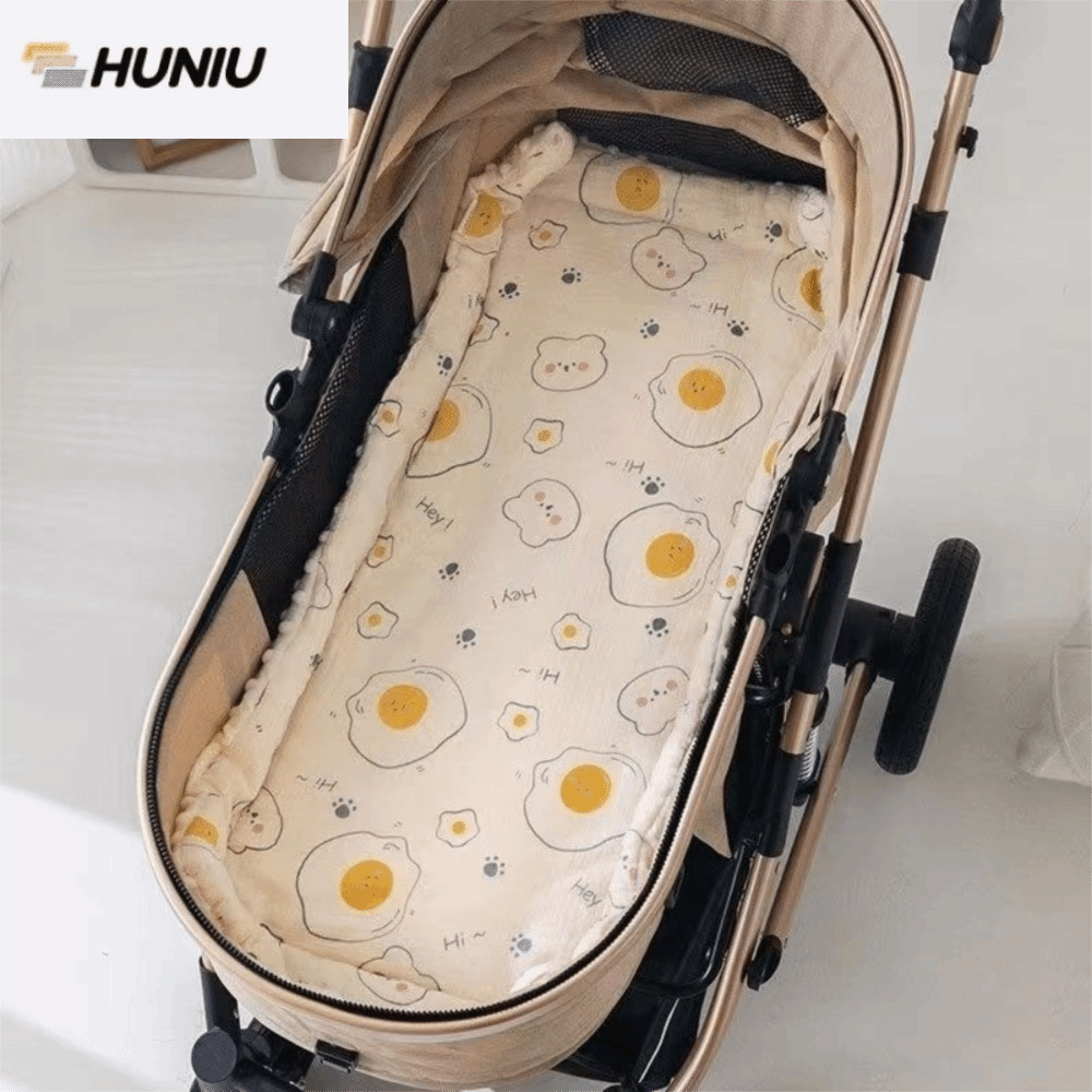 HUNIU สายรุ้ง หมอนรองรถเข็นเด็ก กระต่าย การ์ตูน ที่นอนแบบรถเข็น สะดวกสบาย ดอกไม้ หมอนรองนั่งเด็ก รถเข็นเก้าอี้สูง ราคา 218 บาท*ส่งฟรี