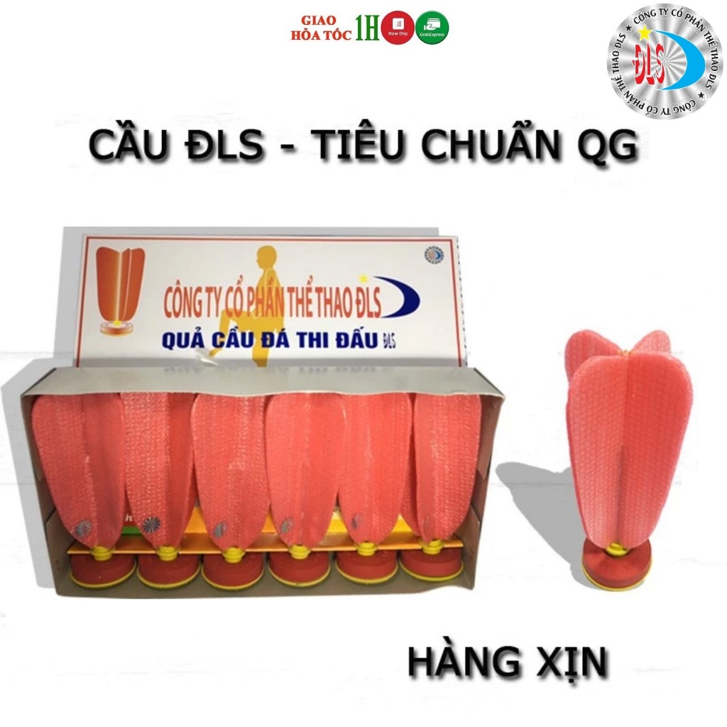 Hộp 6 quả Cầu Đá Thi Đấu ĐLS - Cầu Đá Tiêu Chuẩn Thi Đấu Quốc Gia (1 hộp 6 quả)