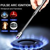 Rechargeable Electric Candle Lighter Arc Lighter Windproof Flameless Lighter Usb charge