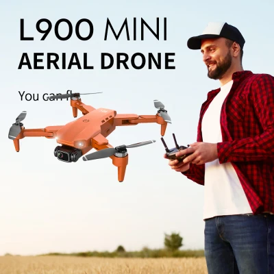 L900 Pro RC Drone 4K HD dual Camera with GPS 5G WIFI FPV Real-time Transmission Brushless Motor Distance 1.2km Professional Quadcopter