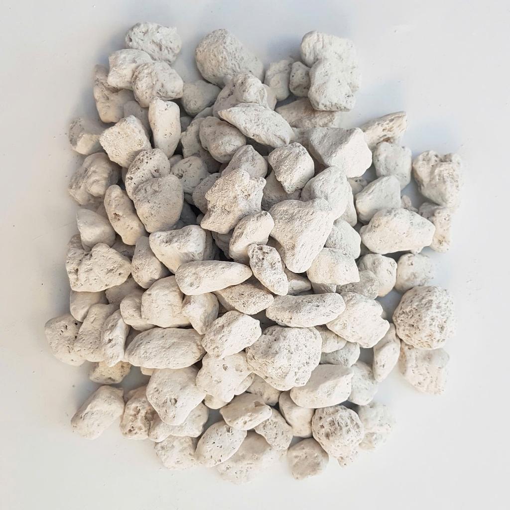 500G Đá Lông Vũ Nham Thạch Trắng TURKEY size CỐI 3 - 5cm – Vật Liệu Lọc Hồ Cá Cảnh, Thủy Sinh - 6