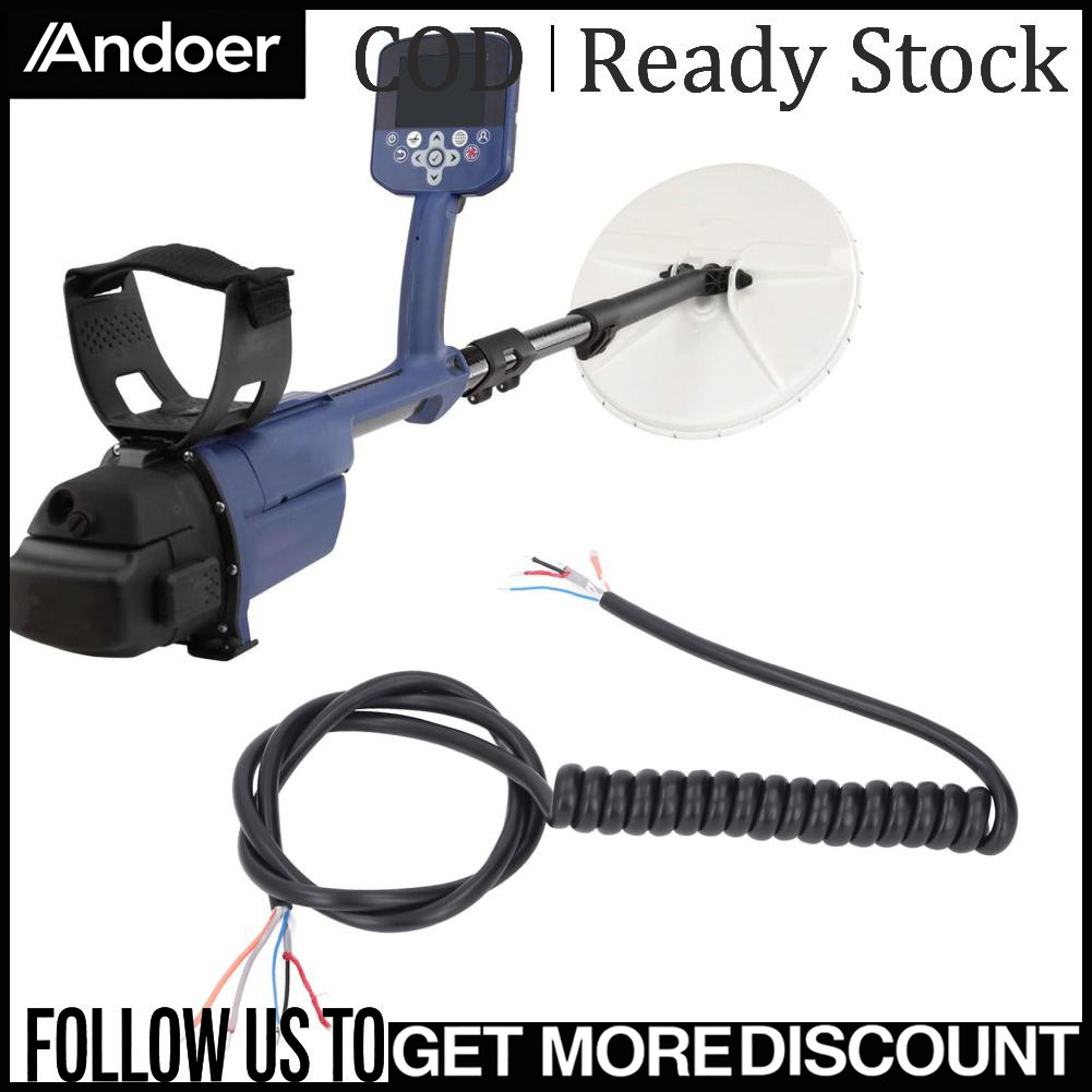 Metal Detector Connection Cable Stable Sign Transfer Flexible Metal Detector Connection Cord for Replacement - Thương hiệu Andoer Giá 240,000 Đồng*Miễn phí vận chuyển