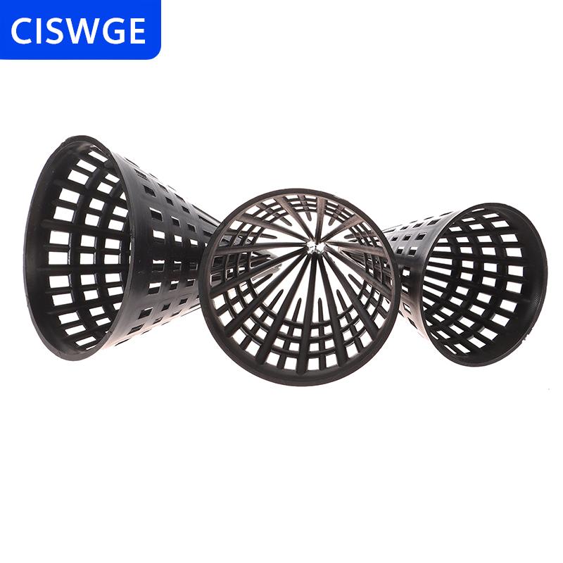[COD] CISWGE  5 cái lưới câu đầu vào thon lưới câu cá vây lươn không vây nắp lồng câu cá bằng nhựa bền nắp phụ kiện câu cá màu đen