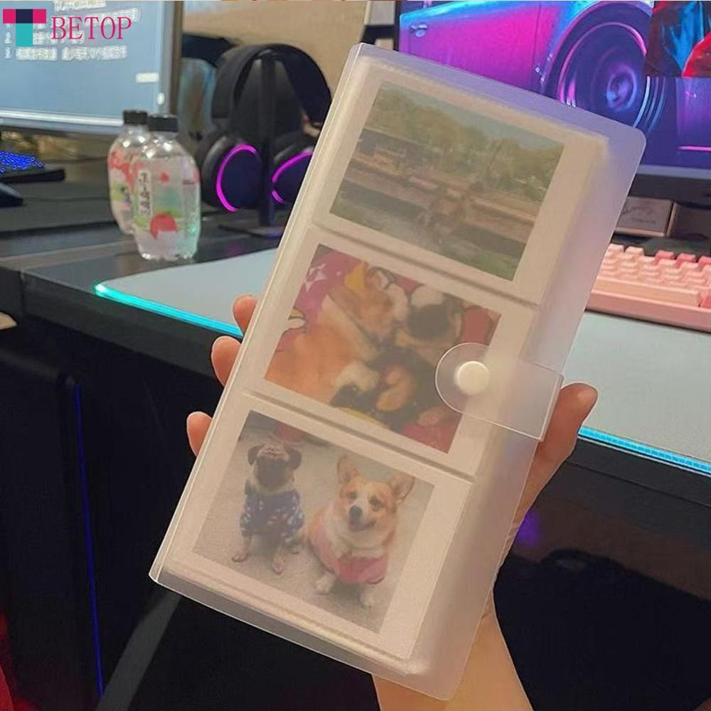 Teabelle   Album ảnh Polaroid Nội Dung Lưu Trữ 84/120/240 Khe Cắm Thần Tượng Thẻ Thu Thập Sách Ảnh Bưu Thiếp Vé Phim Thẻ Văn Phòng Phẩm