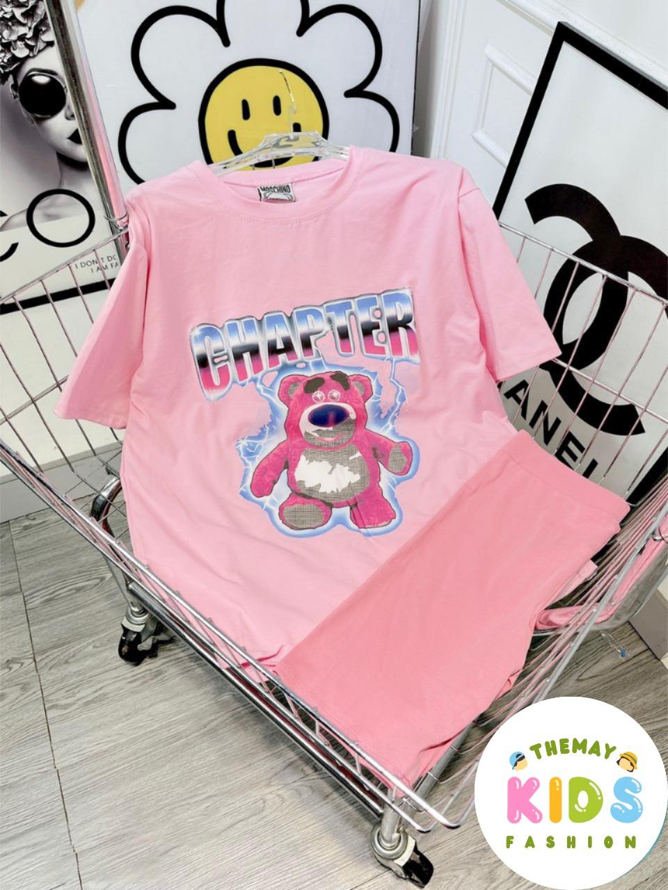 Đồ bộ bé gái quần Lửng 3 Màu