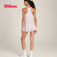 WILSON Velocity Pleated Short WW00470511DBC กระโปรงเทนนิส | Official Store