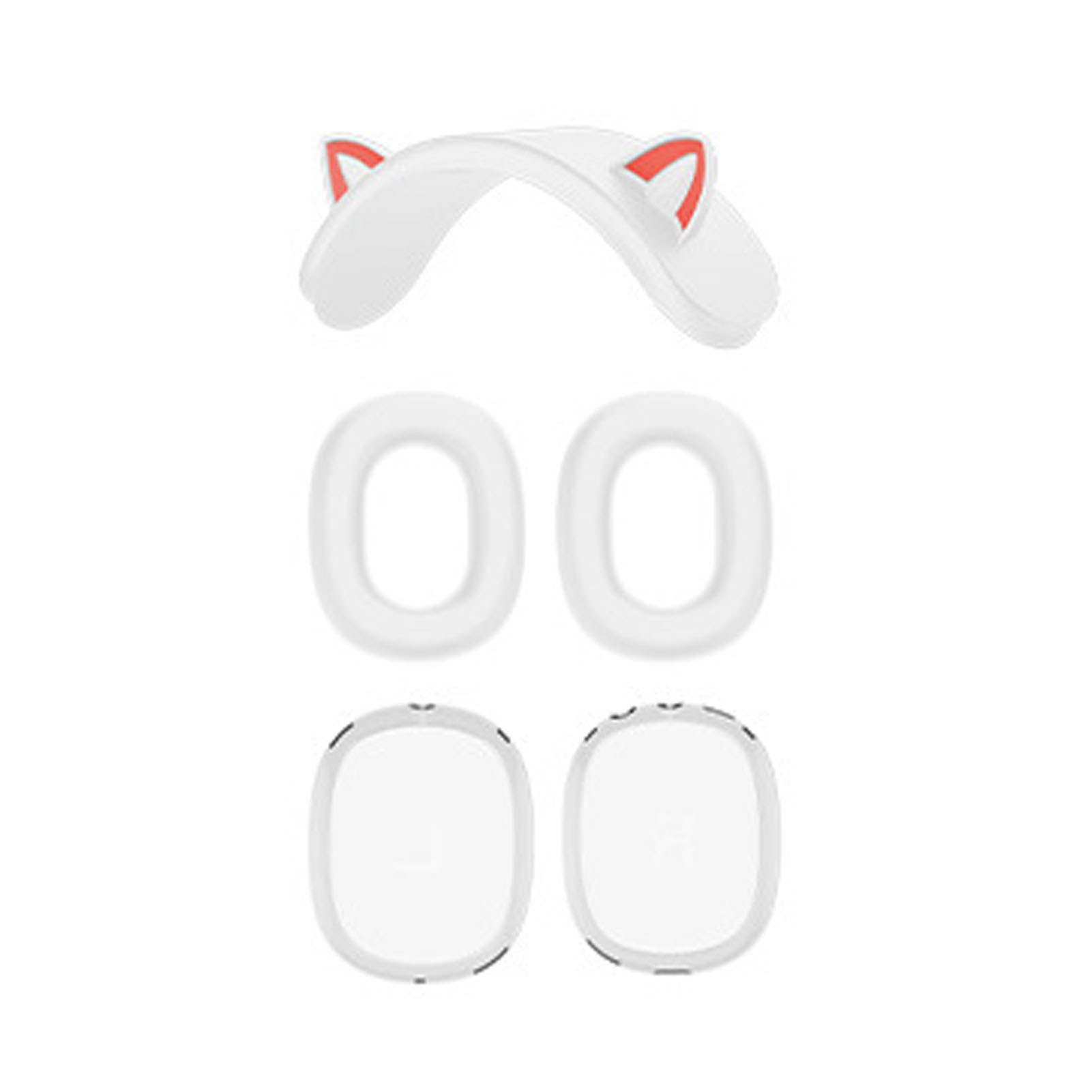 LM Impact-resistant Headphone Cover Headphone Silicone Case Premium Silicone Case for Airpods Max 360° Protection Anti-slip Waterproof Easy Install Top ราคา 159 บาท*ส่งฟรี