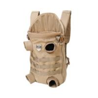 HamshMoc Front Dog Backpack Adjustable Pet Carrier Legs out Breathable Easy Fit Hands Free for Small Dogs Cats Traveling Hiking Camping