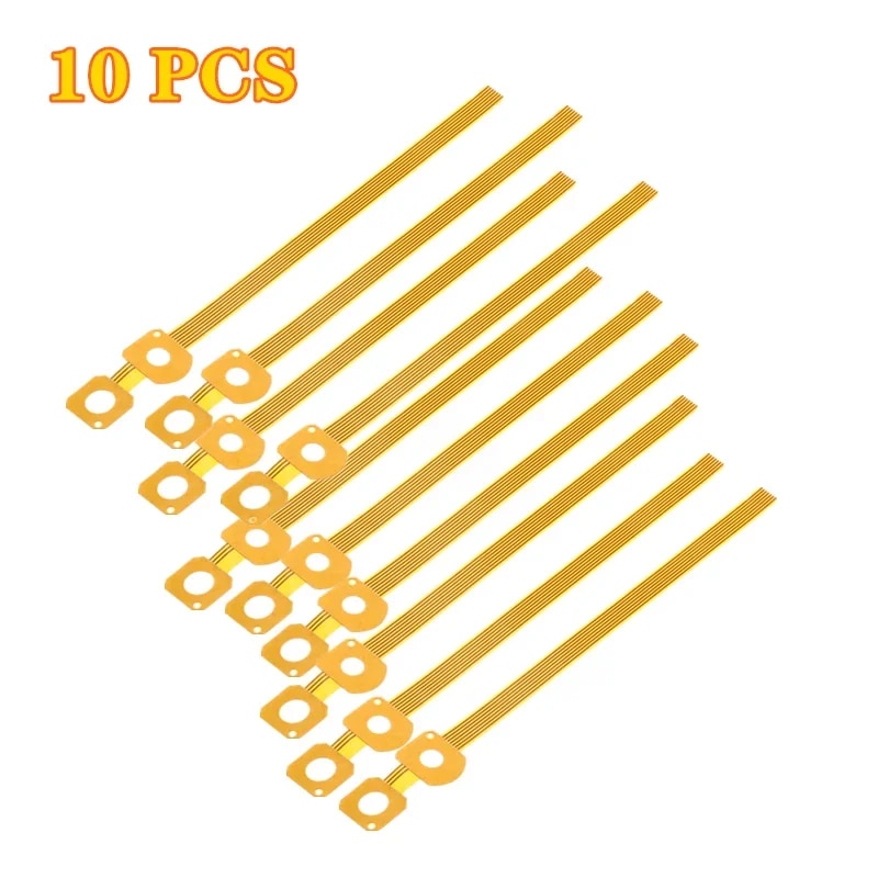 【Seasonal Sale】 10pcs Comm2000 Car Flex/ribbon Cable Turn Switch Steering Column Gold For Peugeot 206 207/citroen Com2000