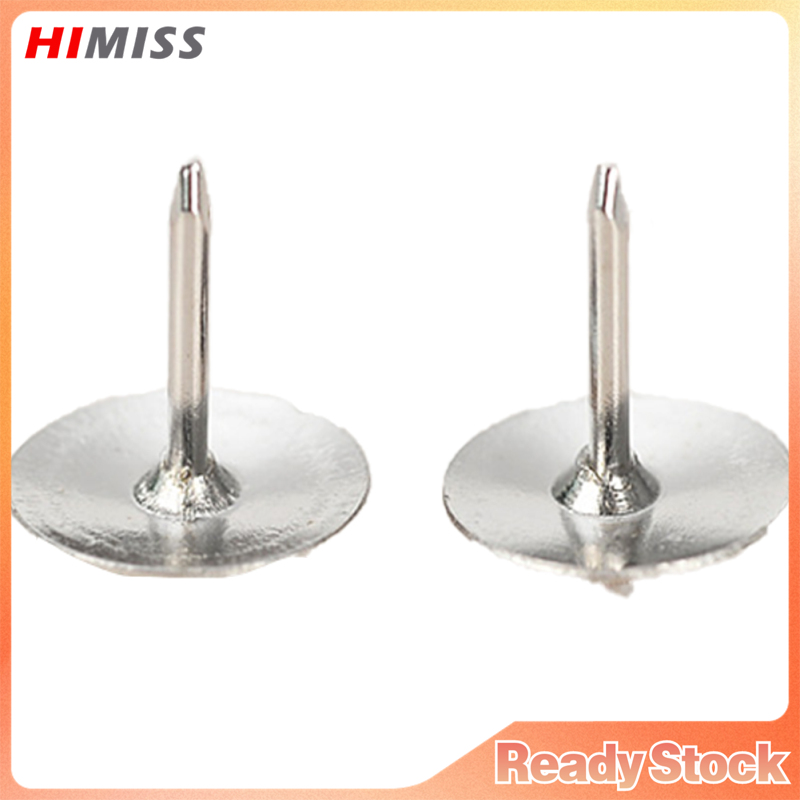 50Pcs Thumb Tacks Push Pins For Cork Board Metal Point Thumb Tacks Pin Flat Push Pins For Bulletin Boards Wall Hangings ราคา 9 บาท*ส่งฟรี