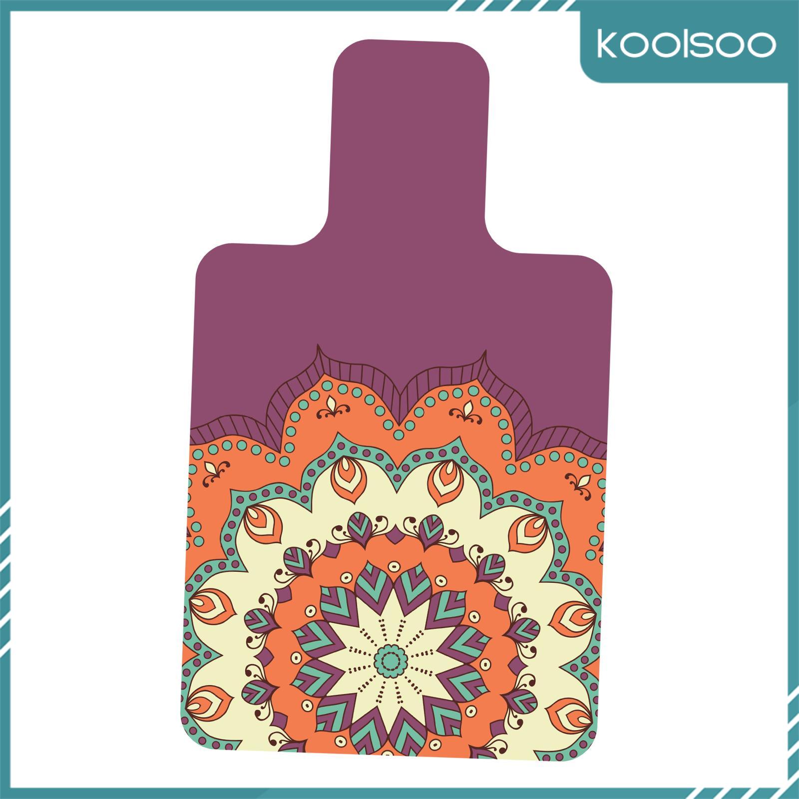 koolsoo Pilates Reformer Pad Pilates Mat Suede Rubber Non Slip Lightweight Travel Yoga Mat Reformer Mat for Workout,
