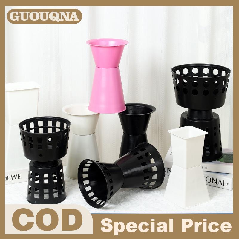 Guouqna 1Pc Fixed Liner for Flower Arrangement Stand Packing Material Artificial Flower Bouquet Base Plastic Fresh Bottom ราคา 27 บาท*ส่งฟรี