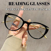 Fashionable Cat Eye Anti Blue Light Reading Glasses for Women