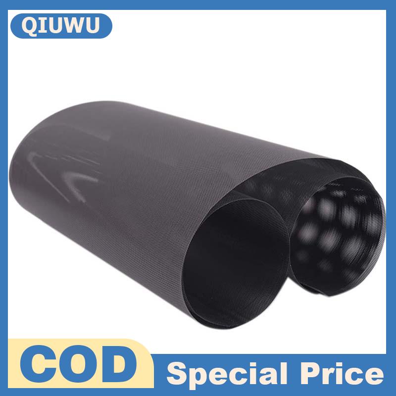 QIUWU Lưới Máy Tính Tự Làm 30X100Cm Vỏ Bọc Máy Tính PC PVC Vỏ Bộ Lọc Bụi Màu Đen Làm Mát Quạt