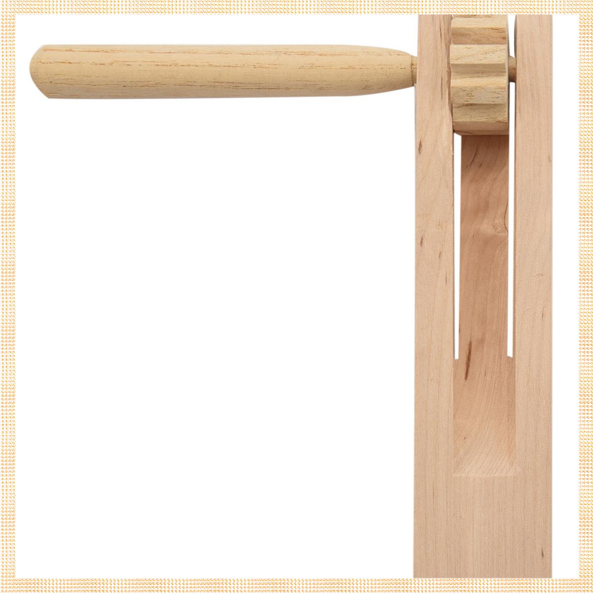 (CRVK) 8X Wooden Ratchet Noise Maker Grogger Traditional for Parties Sports Events and Celebrations