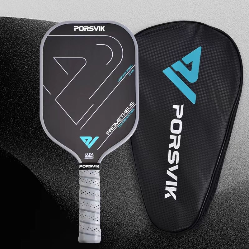 Vợt Pickleball PORSVIK Carbon T700 và Kevlar dành cho người mới tập chơi Pickleball được USA Pickleb