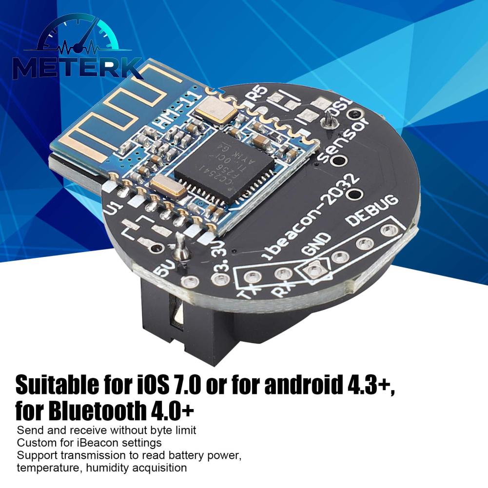 Meterk Temperature and Humidity Base Station Module Bluetooth Base Station Module 2.4GHz ISM Band 6K Bytes for Android 4.3+ for IOS 7.0 for Bluetooth 4.0+ ราคา 699 บาท*ส่งฟรี