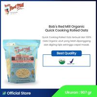 Bobs Red Mill Organic Quick Cooking Rolled Oats 907 gr