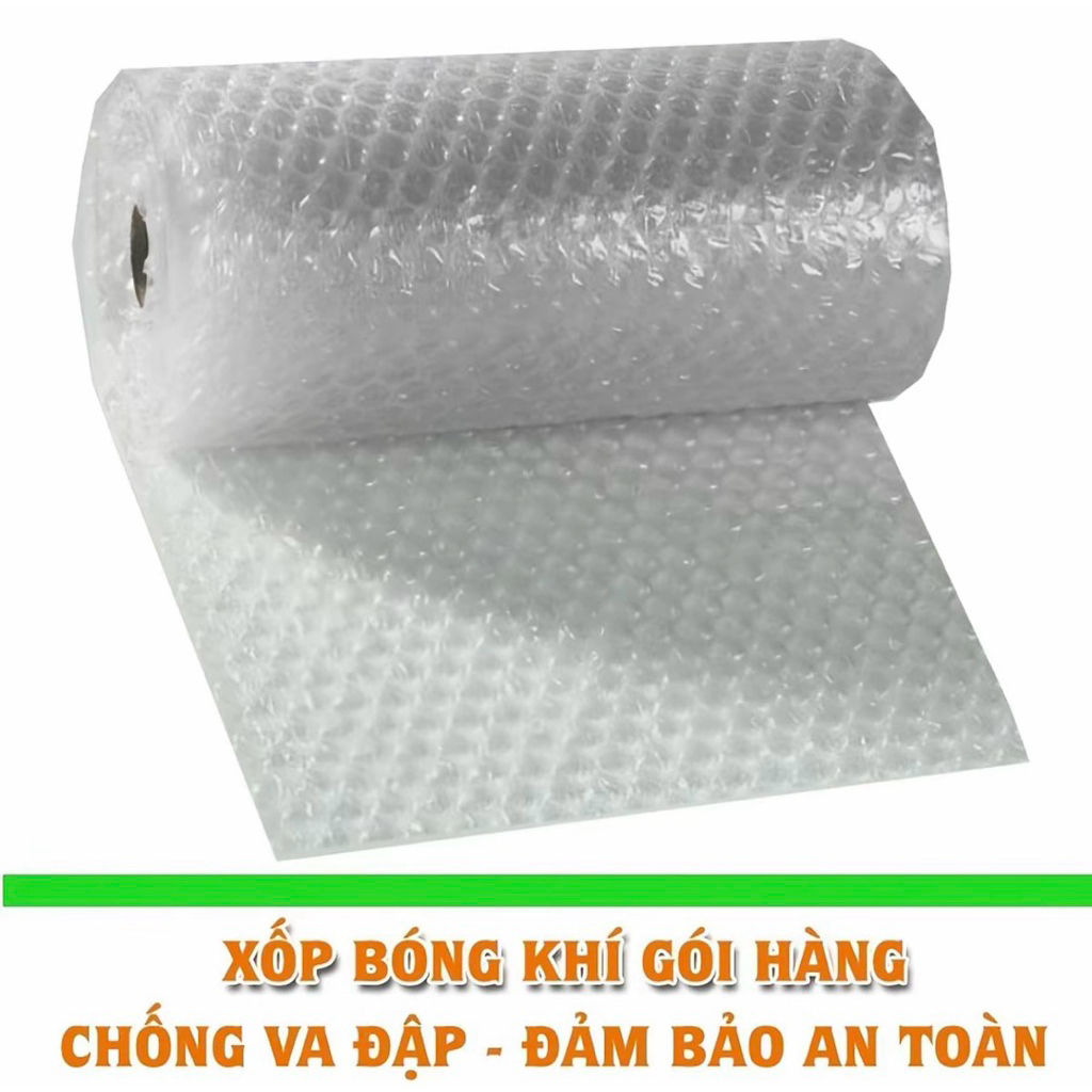 Cuộn Xốp Nổ Chống Sốc 20cmx5m, x10m Bọc Hàng  Chống Va Đập Đa Kích Cỡ Dễ Dùng Chất Liệu Bền Dẻo
