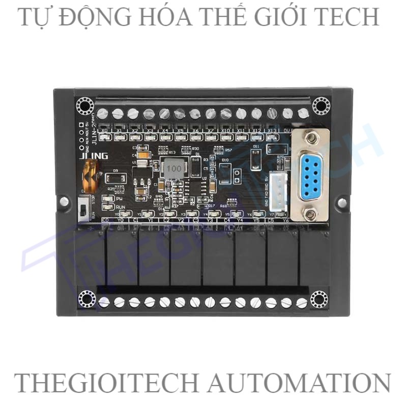 Board mạch lập trình PLC JL FX1N / JL1N 20MR 12 input 8 output relay 1AD ( D5030 0-10V) 1DA (D5010 0-3.3V) TTL RS232 10-28V GX Works2 đầu vào đầu ra xung tốc độ cao, giao tiếp với màn hình cảm ứng - JL1N-20MR ĐẾ GÀI