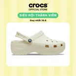 Giày Clog Nữ Crocs Platform Classic - 206750-2Y2