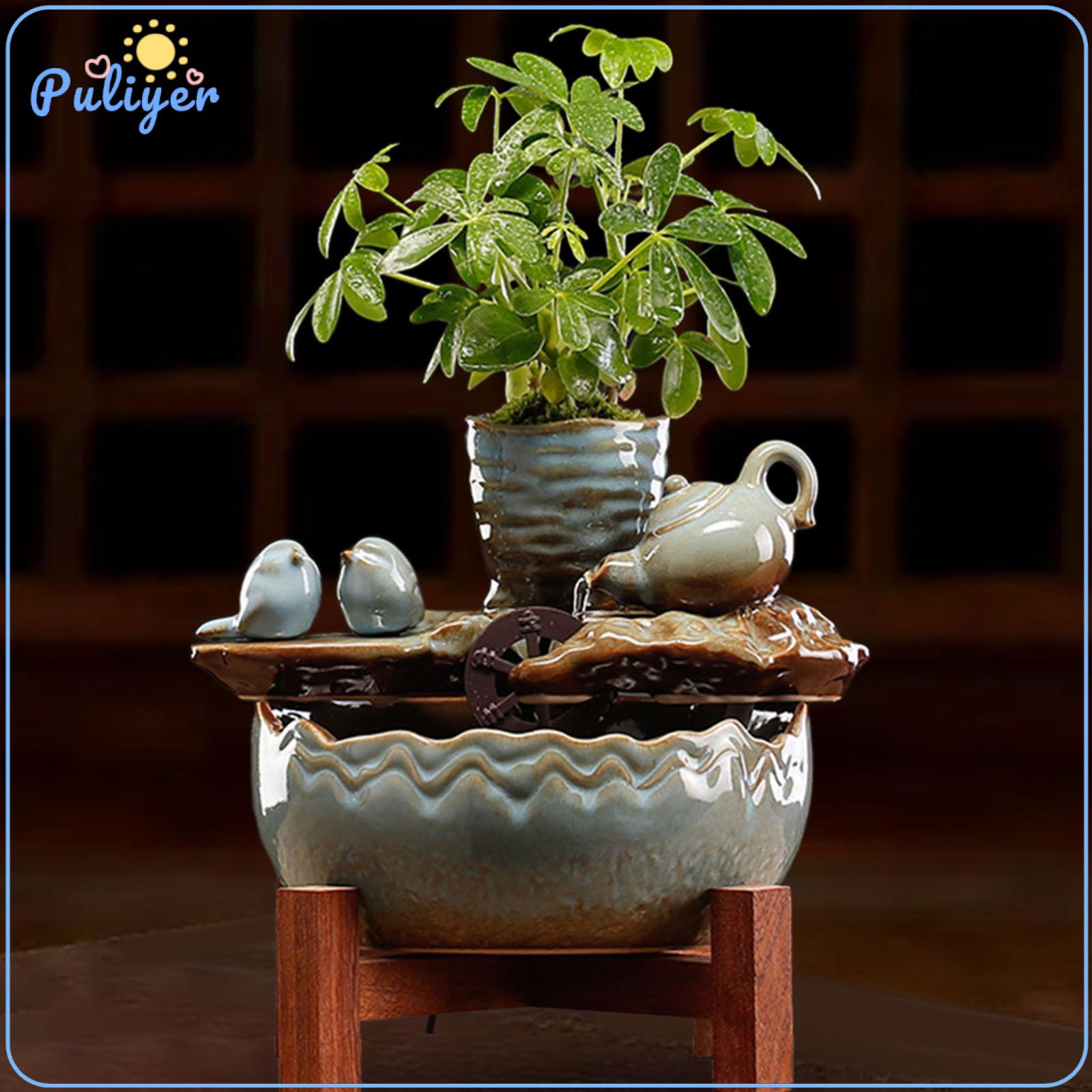 Kesoto Tabletop Fountain Chinese Decorative Circulating Water ราคา 1,730 บาท*ส่งฟรี
