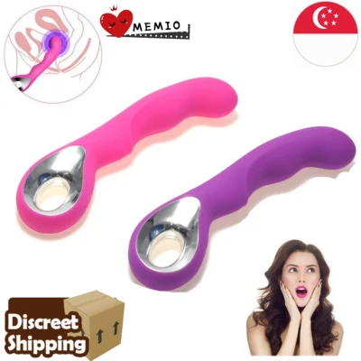 (SG Seller)G Spot Dildo Vibrator Vaginal Stimulator Clitoris Sex Toy for Women Pussy Massager Waterproof Magic Wand Rechargeable Erotic Toy