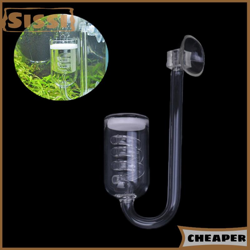Sissi Máy khuếch tán CO2 cho bể cá bể cá máy phun bong bóng Máy điều chỉnh điện từ rêu