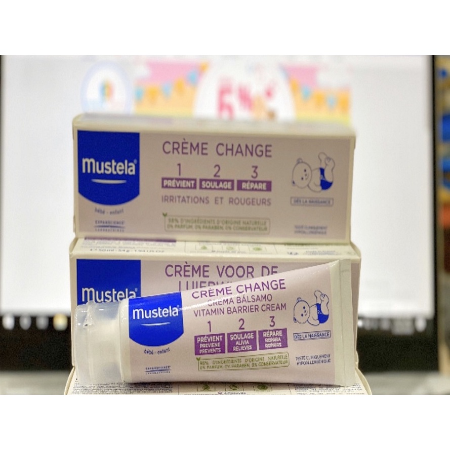 KEM DƯỠNG DA CHỐNG HĂM TÃ CHO TRẺ SƠ SINH & EM BÉ MUSTELA CREME CHANGE 10ML - SẢN PHẨM RẤT ĐÁNG ĐỂ TRẢI NGHIỆM NHÉ CẢ NHÀ ĐẢM BẢO SẢN PHẨM ĐANG HOT TRÊN THỊ TRƯỜNG HIỆN NAY