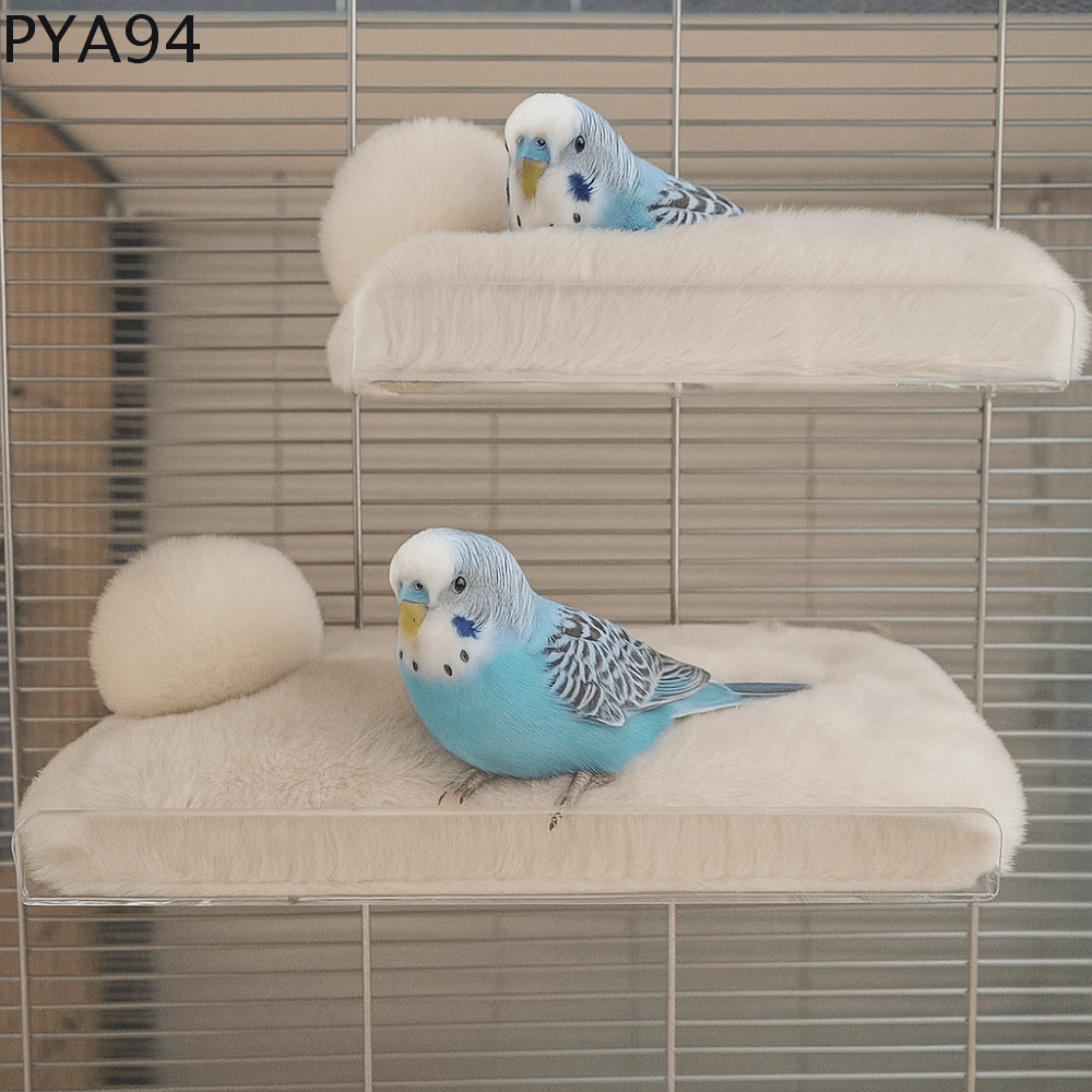 PYA94 Có thể giặt Nền tảng vẹt nhồi bông Ấm áp Có thể tháo rời Giường ngủ cho vẹt Đa năng Acrylic Giá đỡ nghỉ cho chim Lồng chim thú cưng Giá  334,000 Đồng*Miễn phí vận chuyển