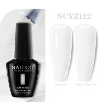 NAILCO 15ml Hema TPO Free Gel Nails Poilsh Vernis Semi Permanent UV Varnish Gel Nail Art Manicure Design TOP BASE Varnish Hybrid