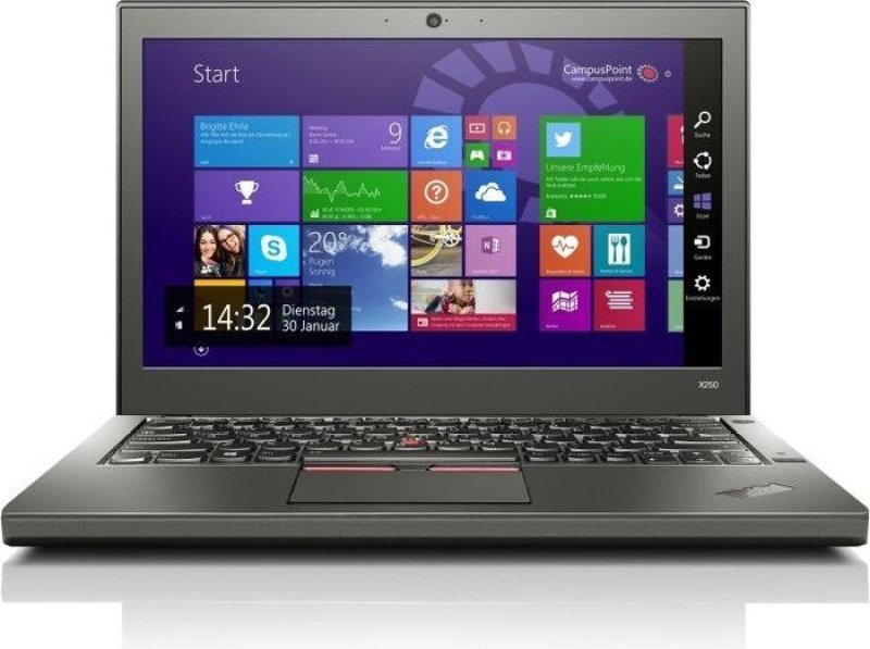 LENOVO THINKPAD X260 I5-6200U 8GB DDR4 RAM 256 GB SSD WINDOWS 10 LAPTOP ALSO AVAILABLE MODEL WITH 500GB HDD BAG MOUSE WINDOWS 10 PRO REFURBISHED(X260)