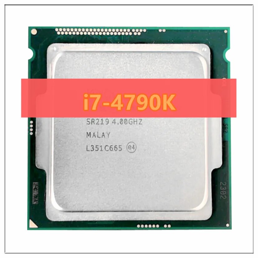 Intel Core I7 4790K Used Quad-Core Cpu 8Mb Cache 88W Tdp Lga 1150