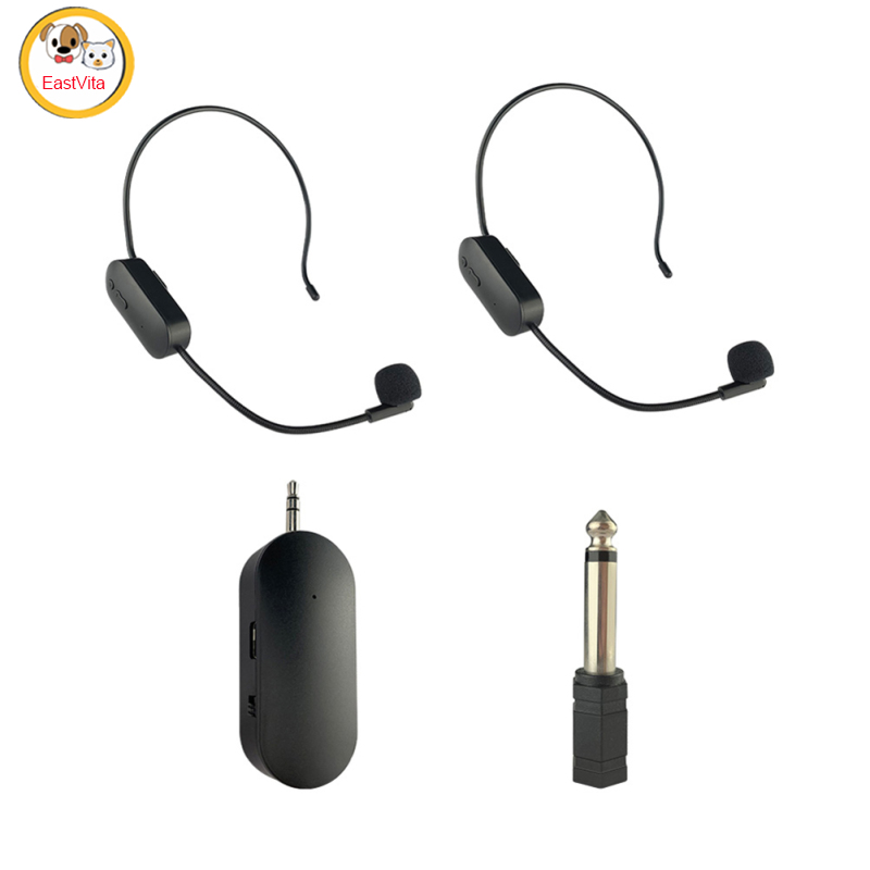 Local delivery2.4g Wireless Microphone For Bluetooth-compatible Audio Stage Performance Teaching Amplification Device ราคา 161 บาท*ส่งฟรี