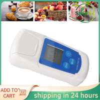sjlerst 0?55% Digital Refractometer การชดเชยอุณหภูมิอัตโนมัติ Refractometer Coolant TESTER สำหรับวัดผลไม้เครื่องดื่มเครื่องดื่มปริมาณน้ำตาล