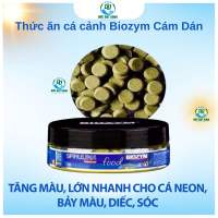 Cám dán bể cao cấp Biozym hộp 110g(khoảng 200 viên)- Viên Thức ăn dán bể chuyên dụng cho cá cảnh