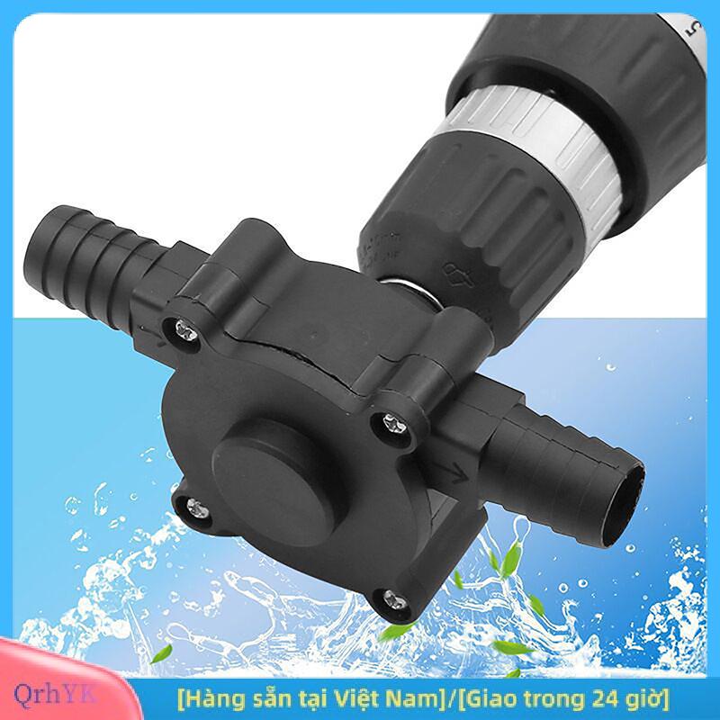 Charm [Hàng sẵn tại Việt Nam] 1 cái gia dụng xách tay điện khoan bơm dầu diesel chất lỏng bơm nước mini tay tự mồi bơm chuyển chất lỏng