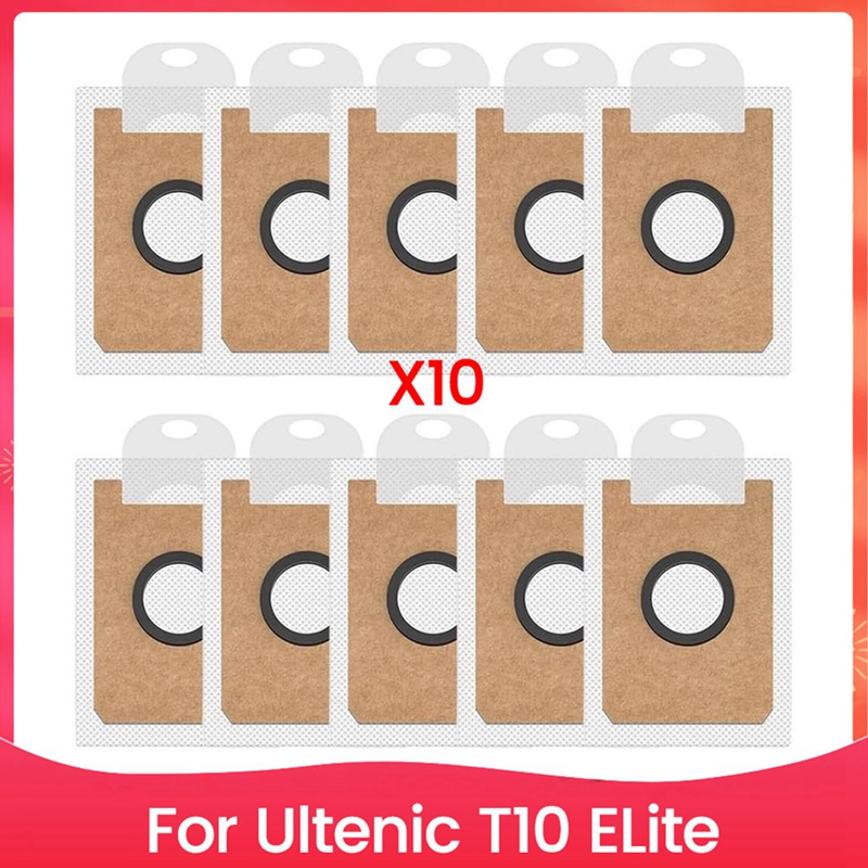 [Waanon]For T10 ELite Robot Vacuum Cleaner Dust Bag Replacement Parts Accessories
