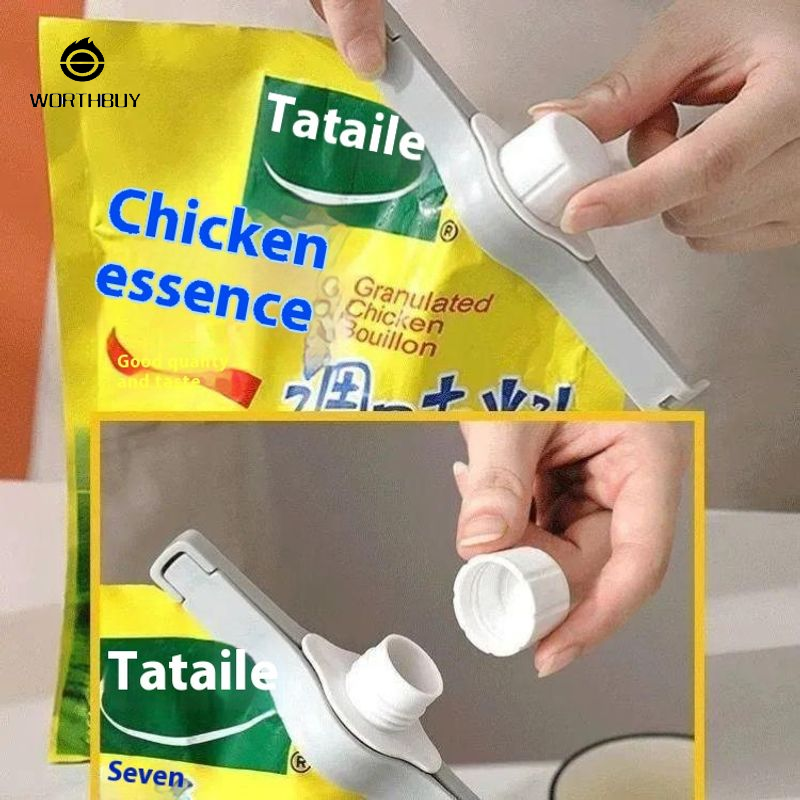 Hiện đại túi đơn giản Clip niêm phong cho dễ dàng lưu trữ và pha chế