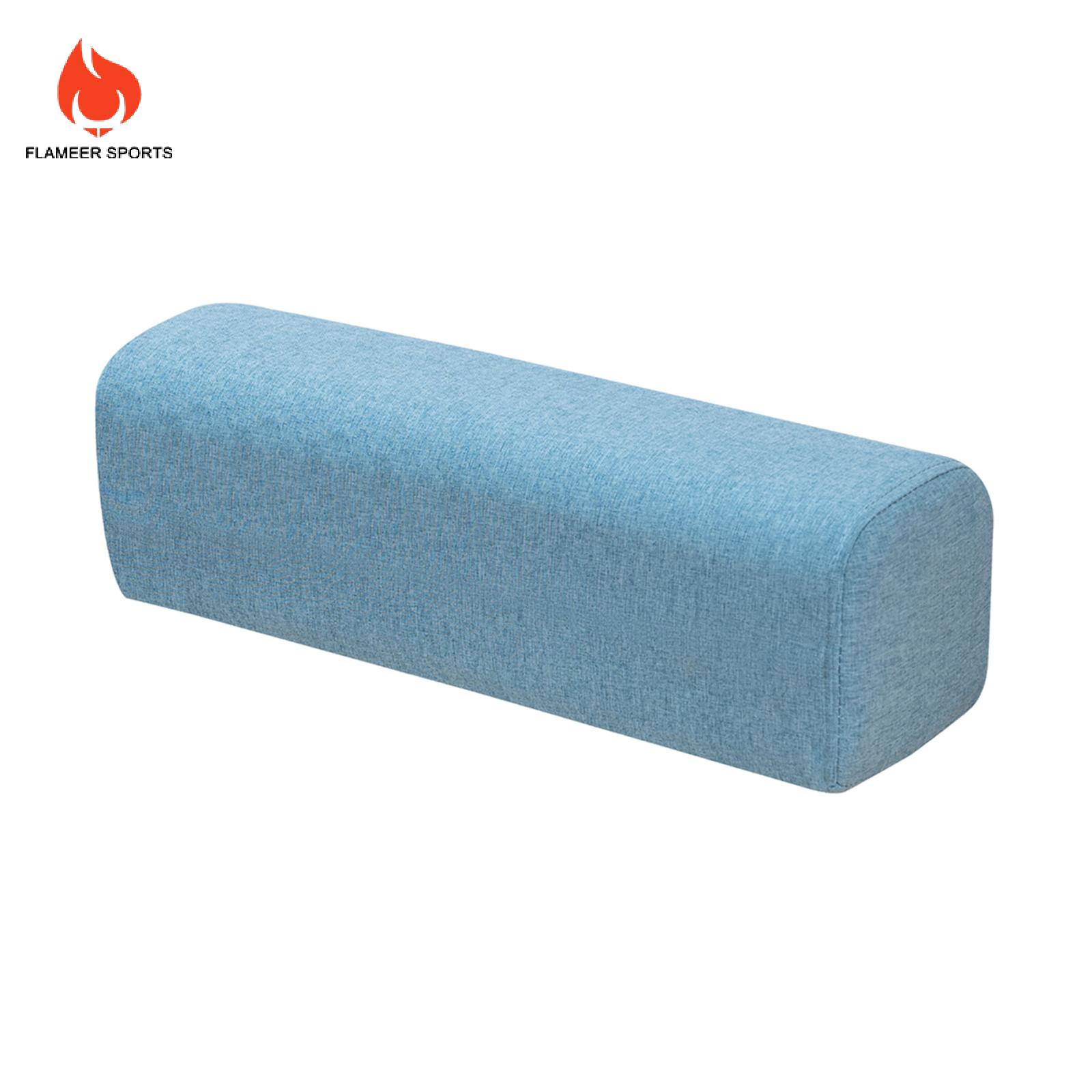 Flameer nâng đỡ cánh tay gối, Gối đỡ đầu trên xe hơi cotton vải lanh Đệm tỳ tay Đệm tỳ tay nâng đỡ cánh tay đệm bên đệm tay cho đi văng giường ghế bành làm việc chơi