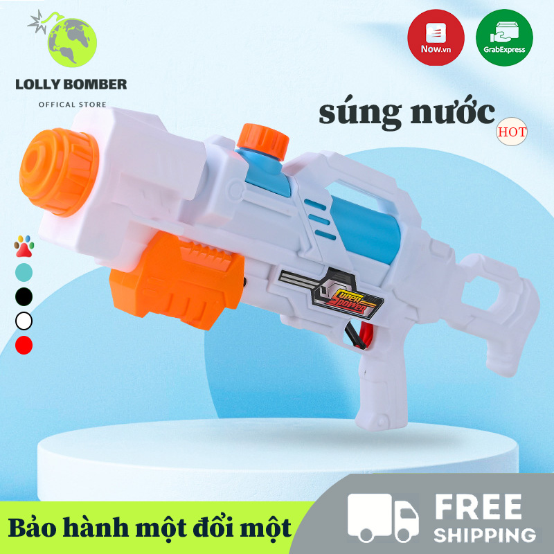 Súng Bắn Nước Đồ Chơi Cho Bé Áp Lực Cỡ Lớn,Đồ chơi,súng nước phun nước nhựa Súng đồ chơi phun nước dung tích lớn cho trẻ em vui chơi ngoài bãi biển an toàn độ bền cao
